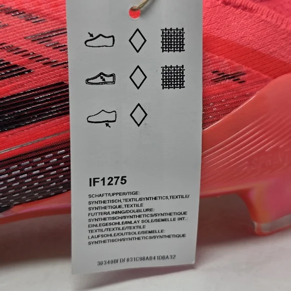 Adidas Adizero F50+ FG Vivid Horizon Pack Firm Ground IF1275 Mens Size 12 New - Picture 12 of 12